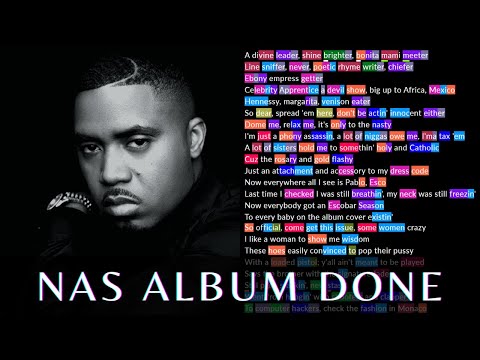 Nas - Nas Album Done | Rhymes Highlighted