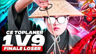 CE TOPLANER CHINOIS 1v9 EN PETITE FINALE LPL ♥ (PERSO BROKEN)