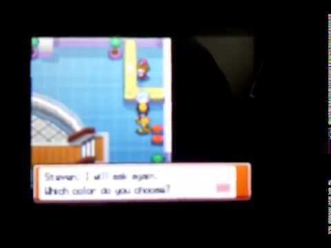 Pokemon Soul Silver - How to get a Hoenn Starter