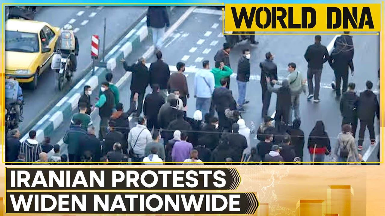 Iran Protests Spread Nationwide, Statues Torched Amid Tear Gas Clashes | World DNA