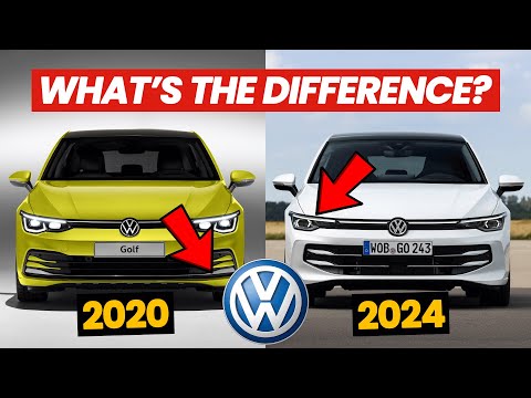 New VW Golf Mk8 2024 vs 2020 | What has changed?