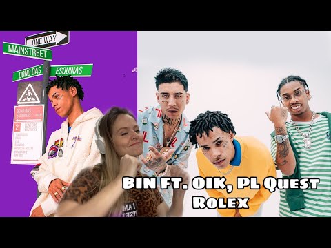 BIN FT. OIK, PL Quest - Rolex (prod. Pep Starling) - REACT | DANI ROCHA
