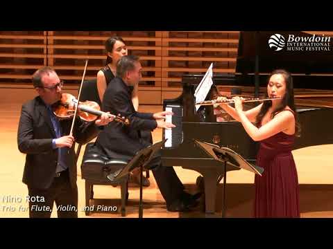 Nino Rota: Trio for Flute, Violin, and Piano