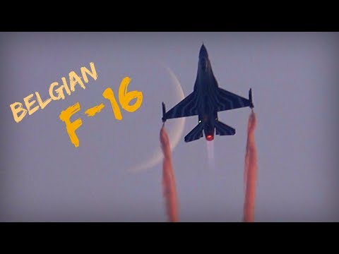 Festa al Cel 2017 - Belgian F-16 Slow Motion - HD 50fps
