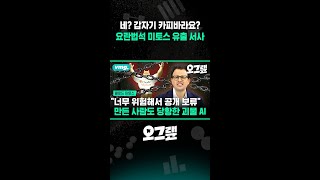 네? 갑자기 카피바라요? 요란법석 미토스 유출 서사 / 비디오머그 #shorts