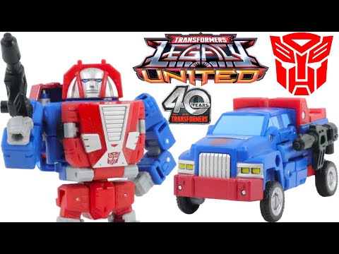 Transformers Legacy United Wave 2 G1 Universe Deluxe Class Gears Review (4K)