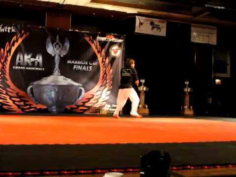 Mike Welch Adult Weapons Warrior Cup Final at the AKA Grand Nationals 2012