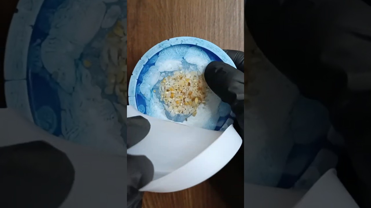 Handmade Epoxy Resin Coaster | Ocean Blue Design 🌊 #shortvideo #shortsvideo #short #resinart #epoxy