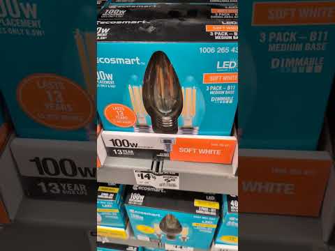 3 bulbs? Whatever.