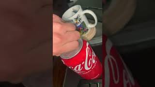 How to open a soda can quietly