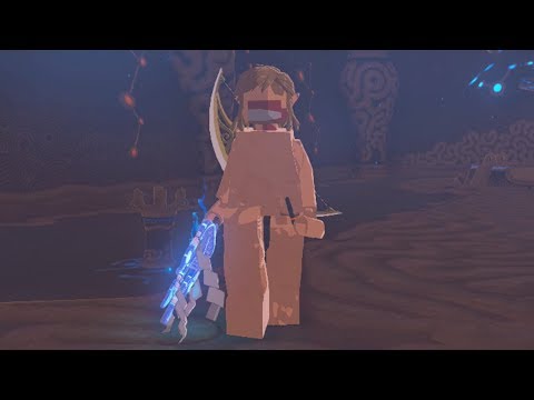 Lego Link Pulls Out The One-Hit Obliterator - Zelda Breath of the Wild