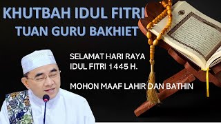 Download lagu Khutbah Idul Fitri Guru Bakhiet mp3 Download lagu Khutbah Idul Fitri Guru Bakhiet mp3