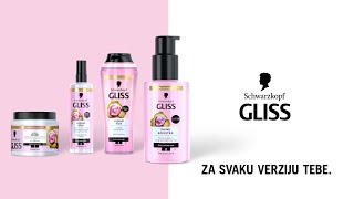 Schwarzkopf MEKANA KOSU UZ SCHWARZKOPF GLISS LIQUID SILK LINIJU