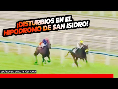 Scandal at the San Isidro Racetrack: A mistake in a race sparked fights and destruction