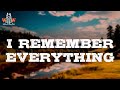 Zach Bryan Kacey Musgraves I Remember Everything Lyrics