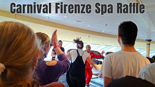 Carnival Firenze Spa Raffle - Win Free Treatments
