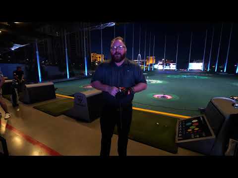 Emcee Donald Spalding at Top Golf, Las Vegas
