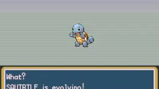 Squirtle evolution in Game