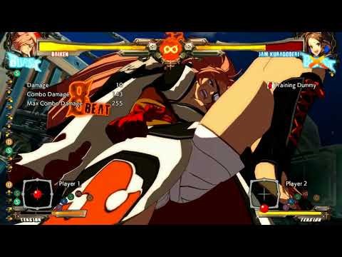 Baiken Burst Bait after 5D6 in the corner