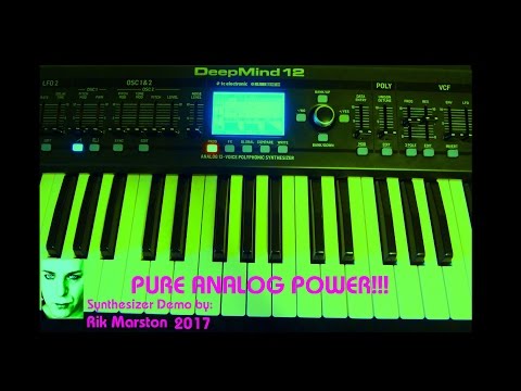 Behringer DeepMind 12 Pure ANALOG Power! 2017 Synthesizer Rik Marston Jupiter Juno OB Moog SCI