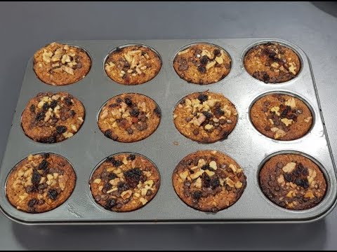 Rreze Dielli 11 Nentor  2019 Të Gatuajmë me Znj. Vjollca P.1 - Muffins me kungull dhe tërshërë