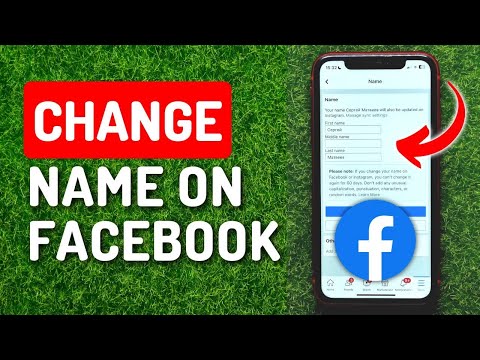 How To Change Facebook Name (2023)