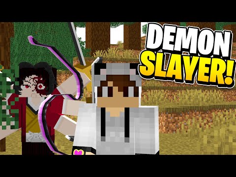 ChocoHub - BECOMING A DEMON SLAYER IN MINECRAFT! With @DabBoyYt