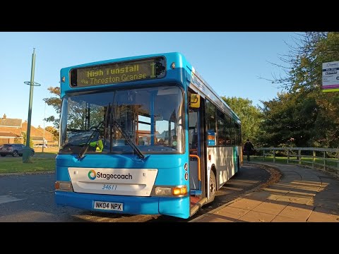 ** Bus Tour ** Stagecoach North East ** 34611 ** NK04 NPX ** Stagecoach Hartlepool