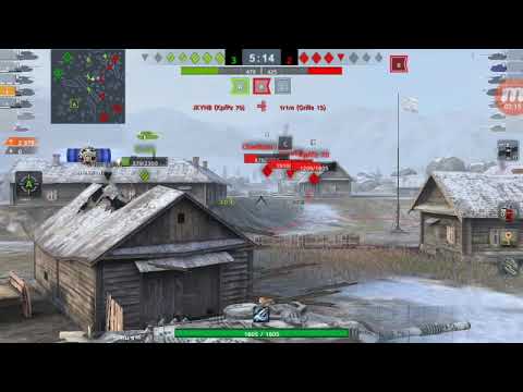 WOT BLITZ KPFPZ.70 ammorack explosion 5745 damage