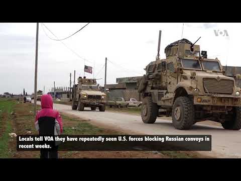 US Convoy Under Attack by Syrian Government Forces