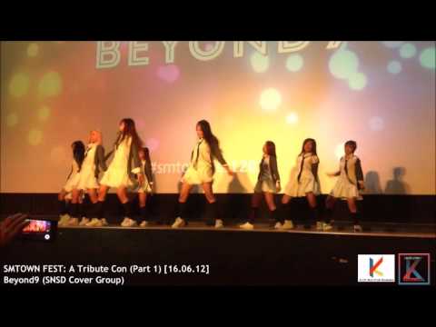 Beyond9 (SNSD Cover Group) on SMTOWN FEST: A Tribute Con (Part 1)