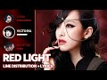 F X Red Light Line Distribution Color Coded Lyrics PATREON REQUESTED