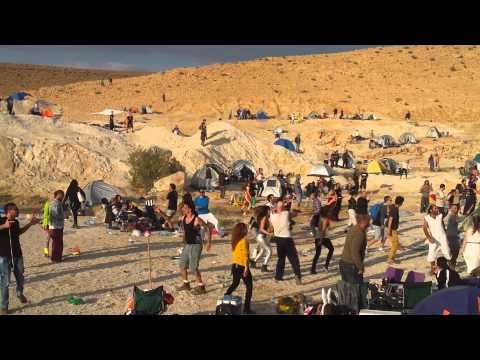 hippie tipi purim 2014