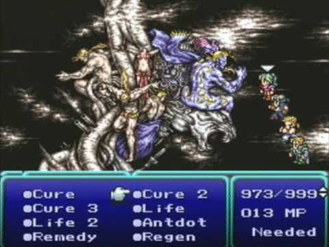 Final Fantasy VI (PlayStation) - Final Battle & Ending