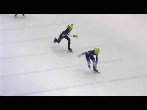2018 Short Track Santa Claus Cup   Junior F Boys 333m Semi Finals