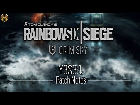 [Y3S3.1] Operation Grim Sky 3.1 Patch Notes - Rainbow Six Siege