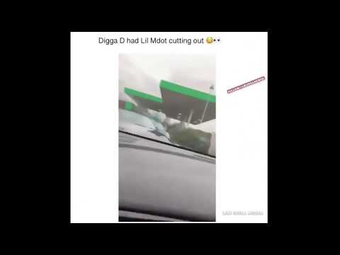Digga D CGM Catches Lil MDot Ghetto Boys Slipping....