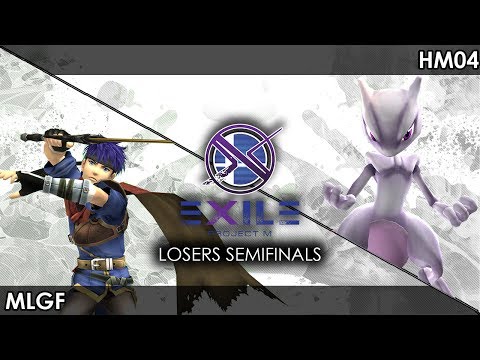 Project M: MLGF (Ike) V RVM | HM04 (Mewtwo) - Exile 88 Tournament SSBPM