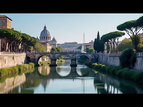Tiber Island, Tiber River,Rome,Italy