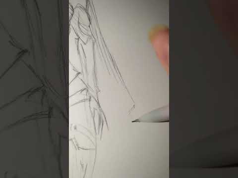 Drawing Manon Blackbeak #art #artsketch #sketchbookart #artworkdrawing #artwork #throneofglass #tog