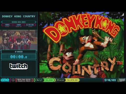 Donkey Kong Country by V0oid in 46:11 - AGDQ 2018 - Part 26