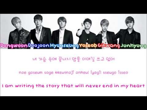 B2ST/BEAST (비스트) – FICTION Color Coded Lyrics [Rom/Eng/Han] 1080p