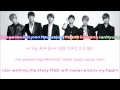 B2ST BEAST 비스트 FICTION Color Coded Lyrics Rom Eng Han 1080p