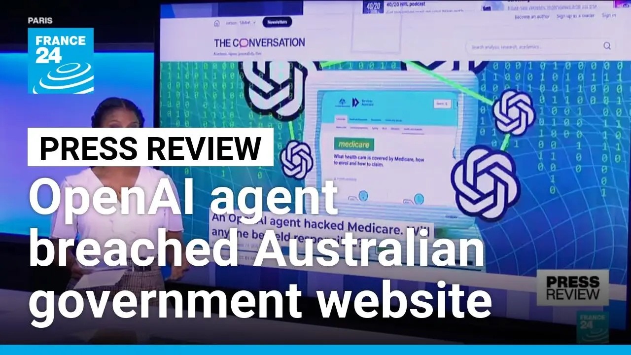 Video: OpenAI agent infiltrates Australian Medicare statistics portal in June