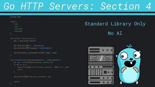 Go HTTP Servers - Section 4 - Working With JSON Data
