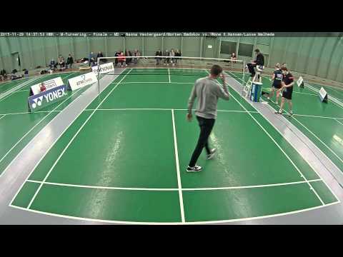 HBK - M-Turnering - Finale - MD - Nanna Vestergaard/Morten Bødskov vs. Anne K.Hansen/Lasse Mølhede