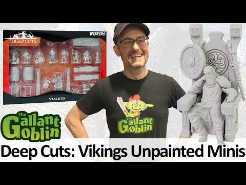 Vikings - WizKids Deep Cuts Unpainted Minis