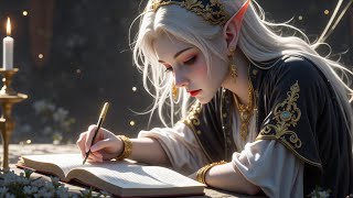 Relaxing Study Music - Fantasy Medieval. Bard Elf Ambience, Piano Instrumental, Dnd Soundtrack
