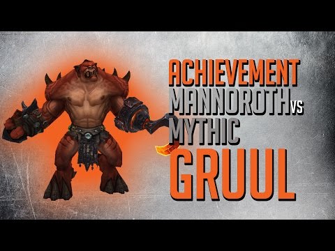 Achievement vs Mythic Gruul