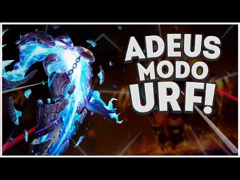 ADEUS MODO URF! FOI BOM ENQUANTO DUROU - XERATH URF STREAM HIGHLIGHTS